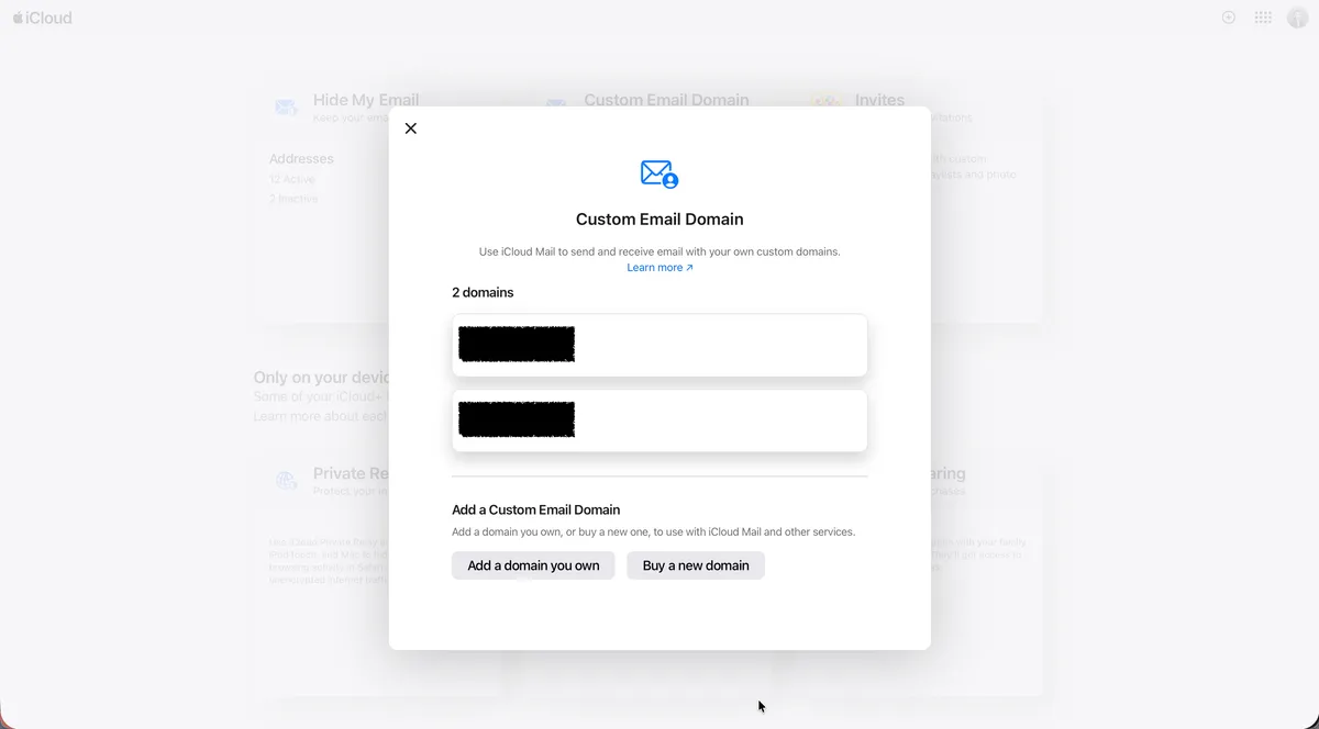 Dùng iCloud làm Email Startup thay cho Google Workspace