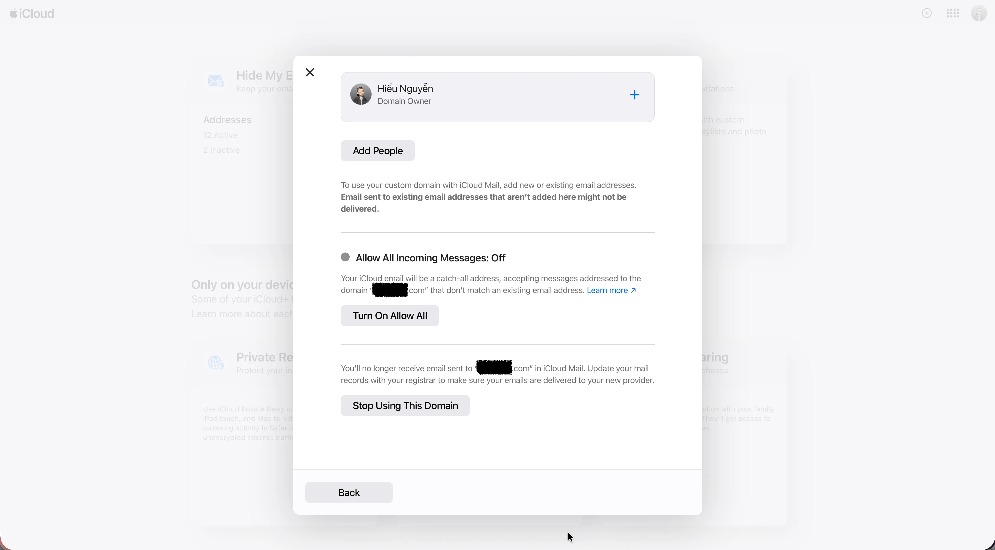 Giao diện trạng thái Verified